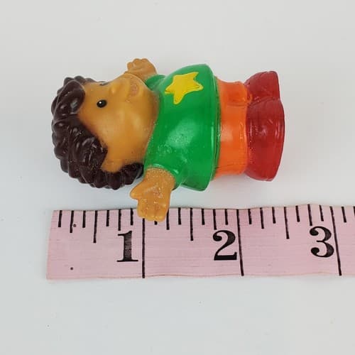 2000 Shelcore Girl Pink Top & Boy Green Shirt Figures Work with FP Little People - Thumbnail 7