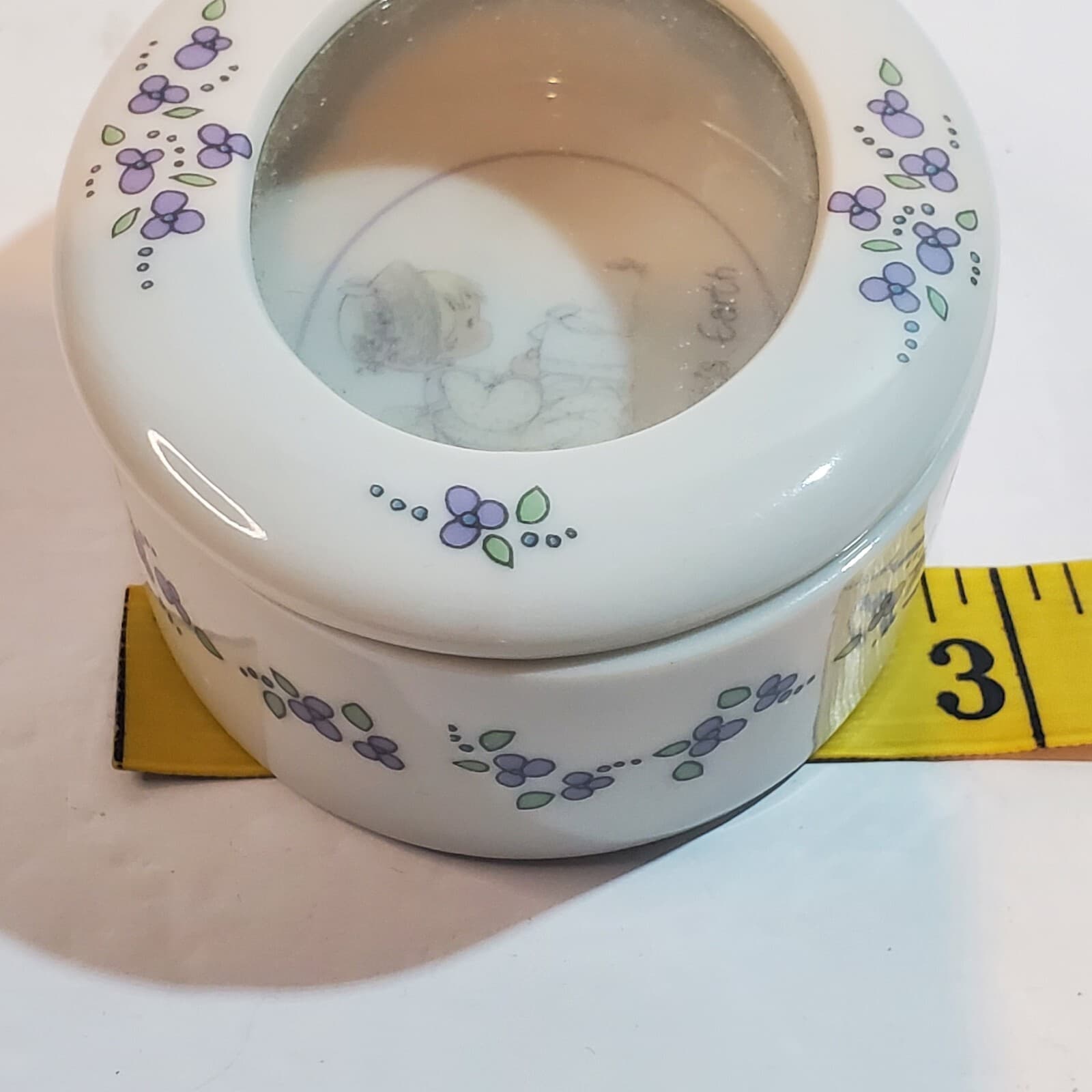 4 Precious Moments Mixed Items Mini Plate Cup Frame Oval Trinket Box NO BOXES - Thumbnail 13