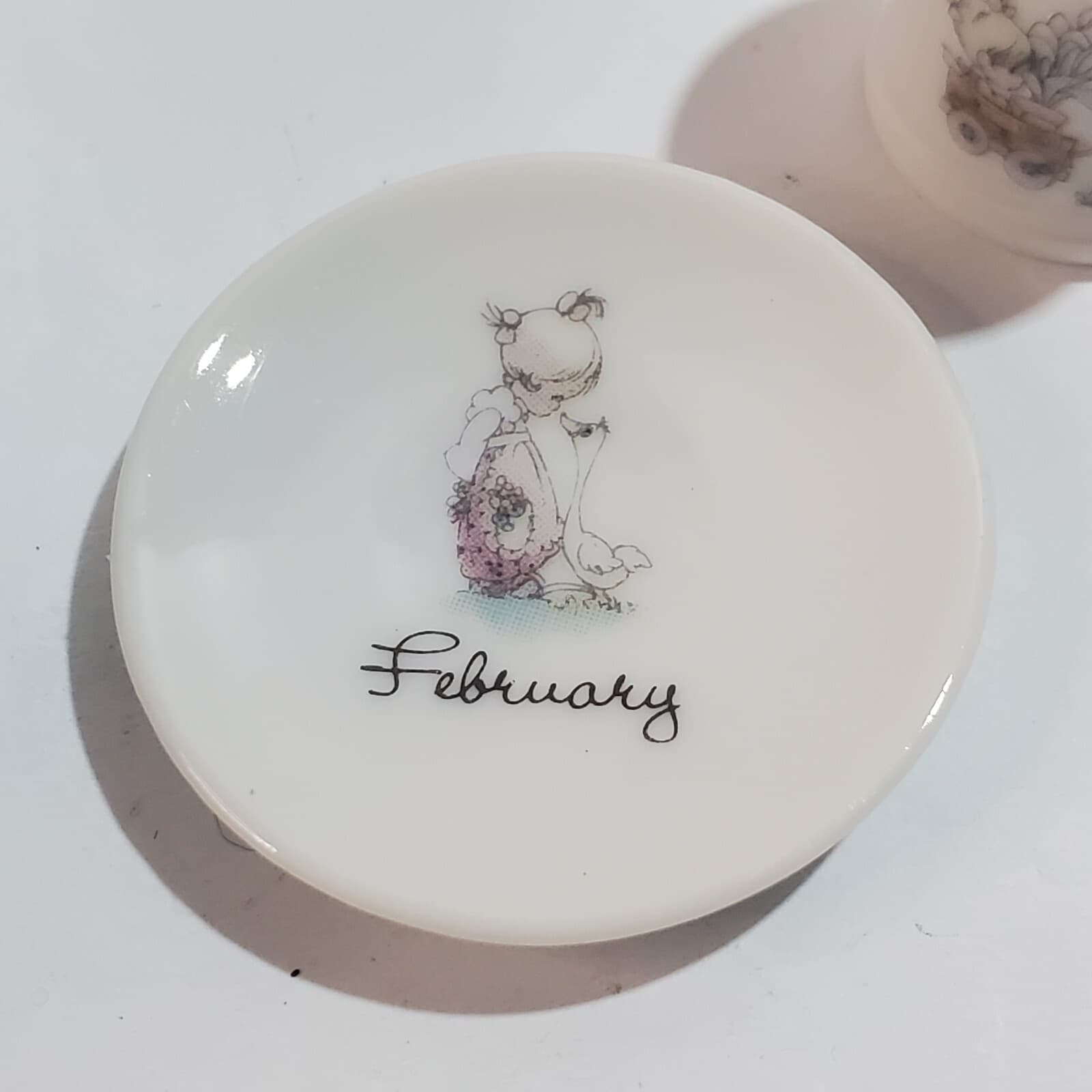 4 Precious Moments Mixed Items Mini Plate Cup Frame Oval Trinket Box NO BOXES - Thumbnail 2