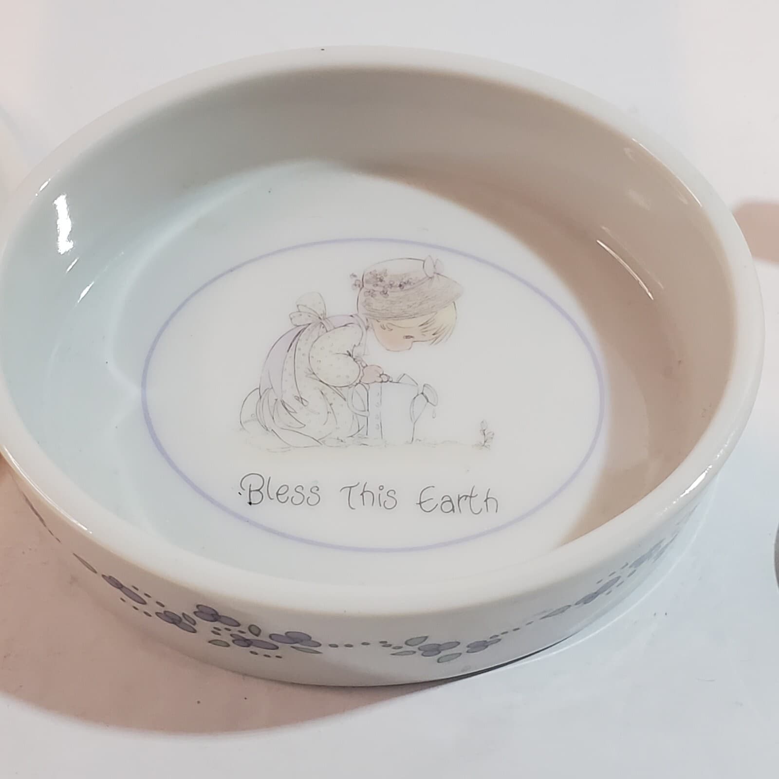 4 Precious Moments Mixed Items Mini Plate Cup Frame Oval Trinket Box NO BOXES - Thumbnail 6