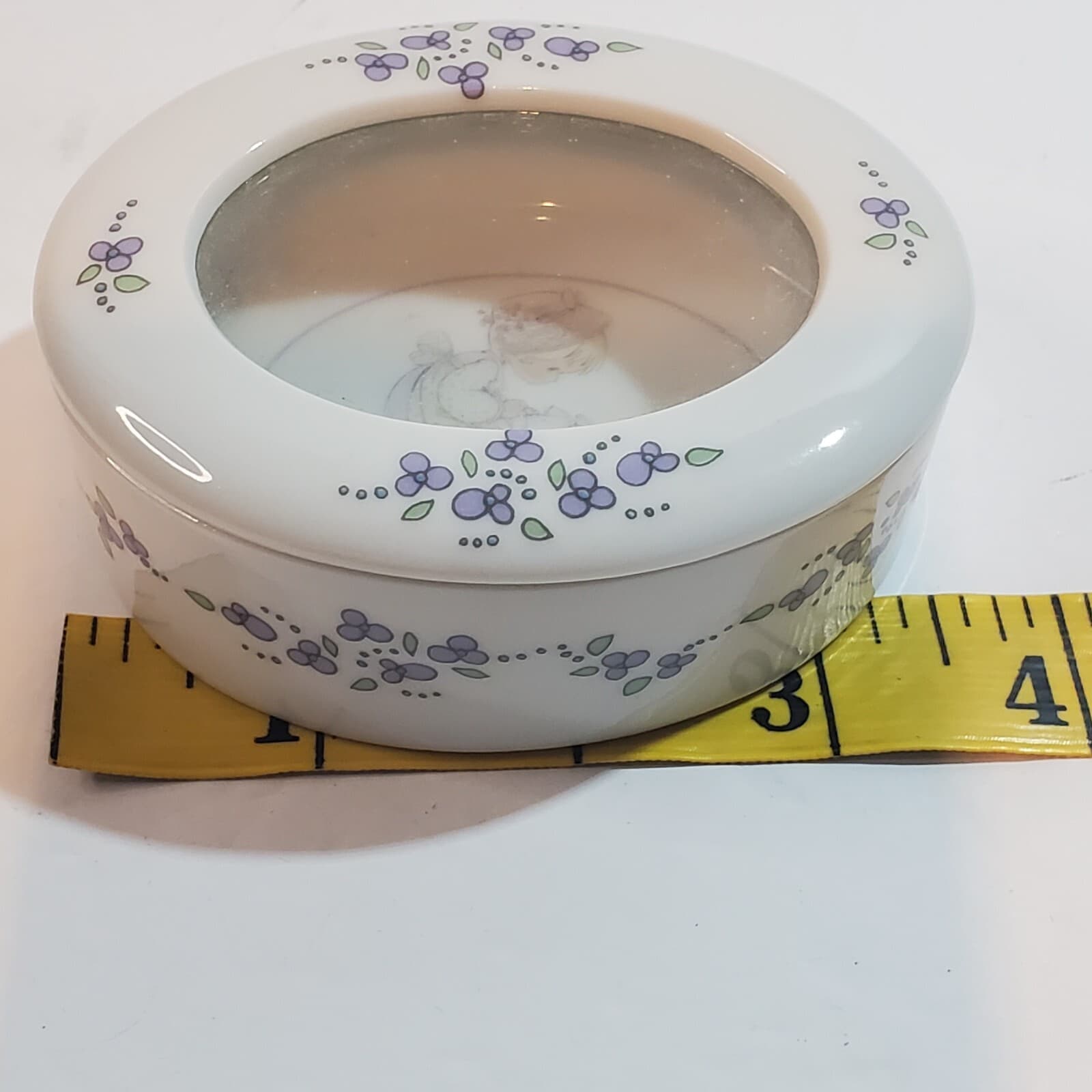 4 Precious Moments Mixed Items Mini Plate Cup Frame Oval Trinket Box NO BOXES - Thumbnail 12