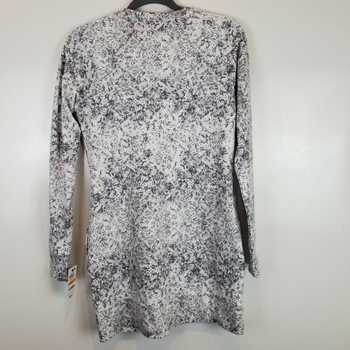 Ideology Womens White Snake Print Fitness Workout Tunic Top Athletic Size Small - Thumbnail 10