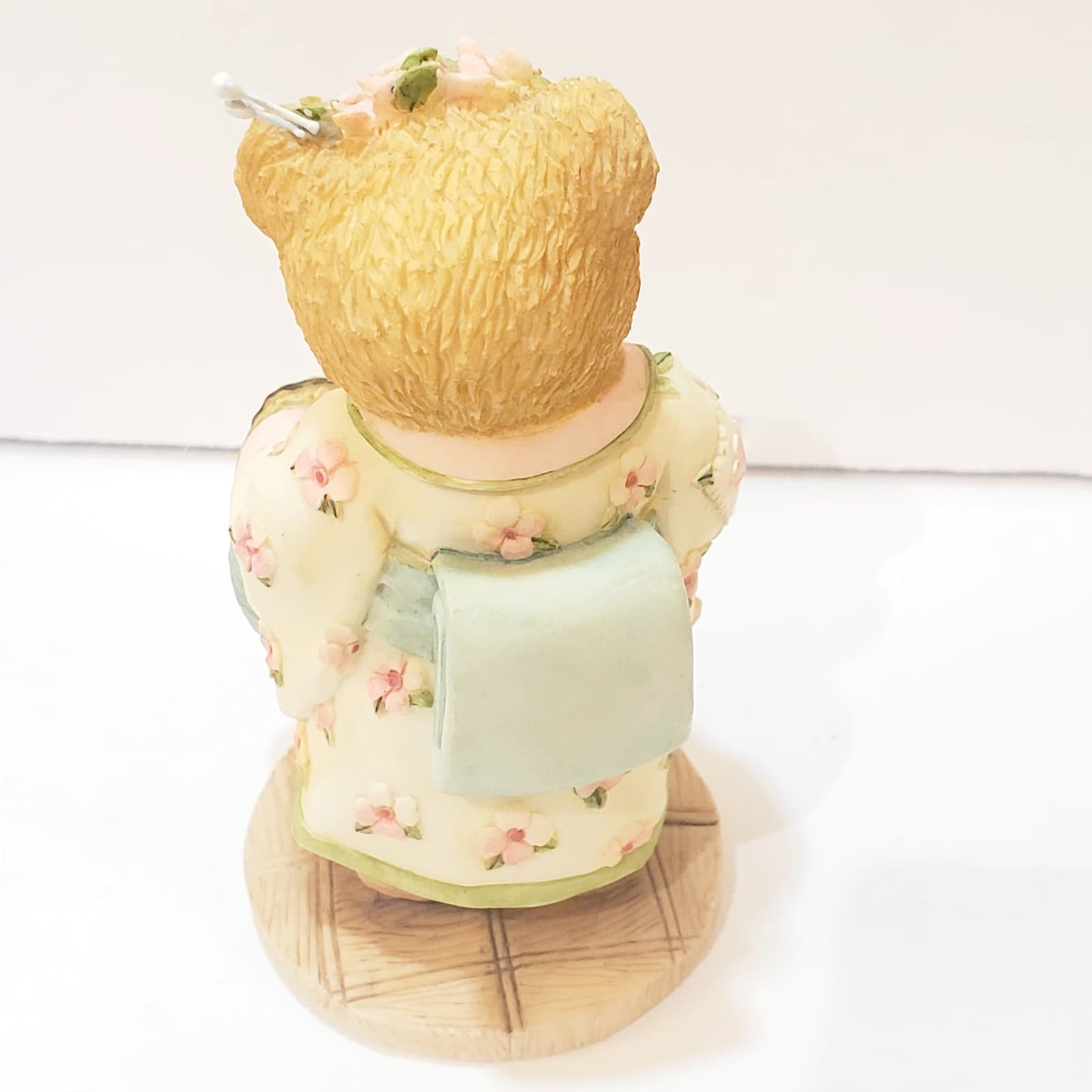 Vtg Cherished Teddies MACHIKO Love Fans a Beautiful Friendship 1996 Figurine - Thumbnail 4