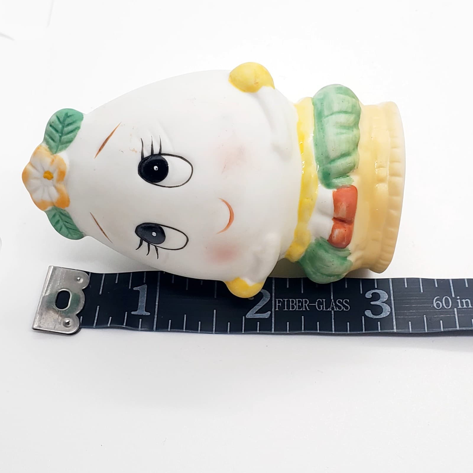 Vintage Lefton Egg Salt & Pepper Shakers Humpty Dumpty Mr & Mrs Easter Taiwan - Thumbnail 9