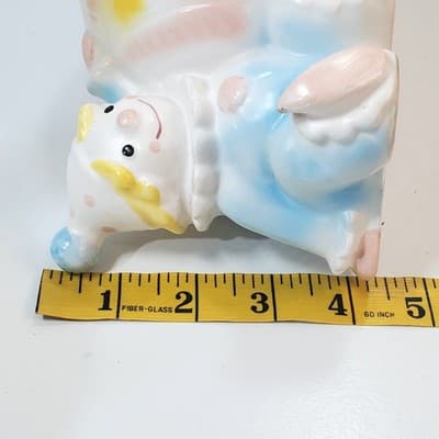 Napcoware Clown Ball Planter Pastel Nursery Decor Baby #1270 Japan - Thumbnail 10