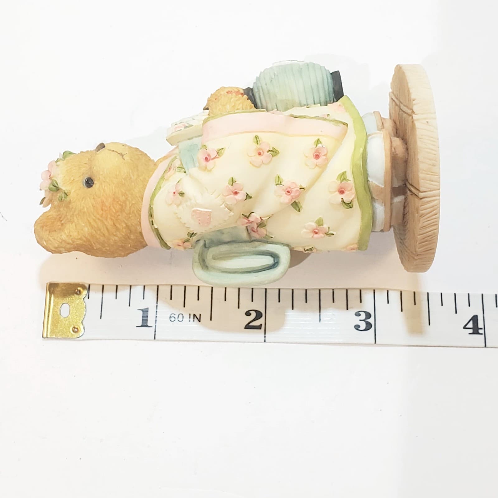 Vtg Cherished Teddies MACHIKO Love Fans a Beautiful Friendship 1996 Figurine - Thumbnail 8