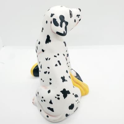 Vintage Dalmatian Figurine Puppy Dog Franklin Mint 1987 Firefighter Fireman Gift - Thumbnail 4