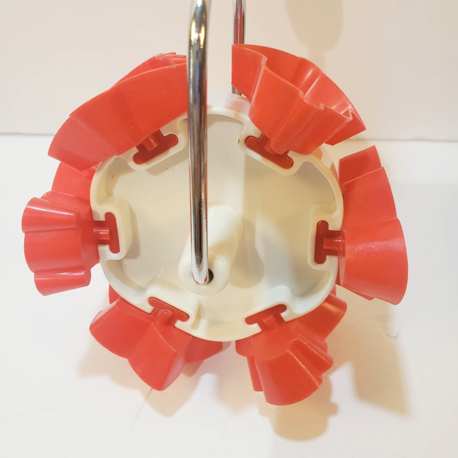 Vtg Wilton Santas Cookie Cutter Wheel 1992 6 Shapes Star Tree Bell Snowman Bear - Thumbnail 3