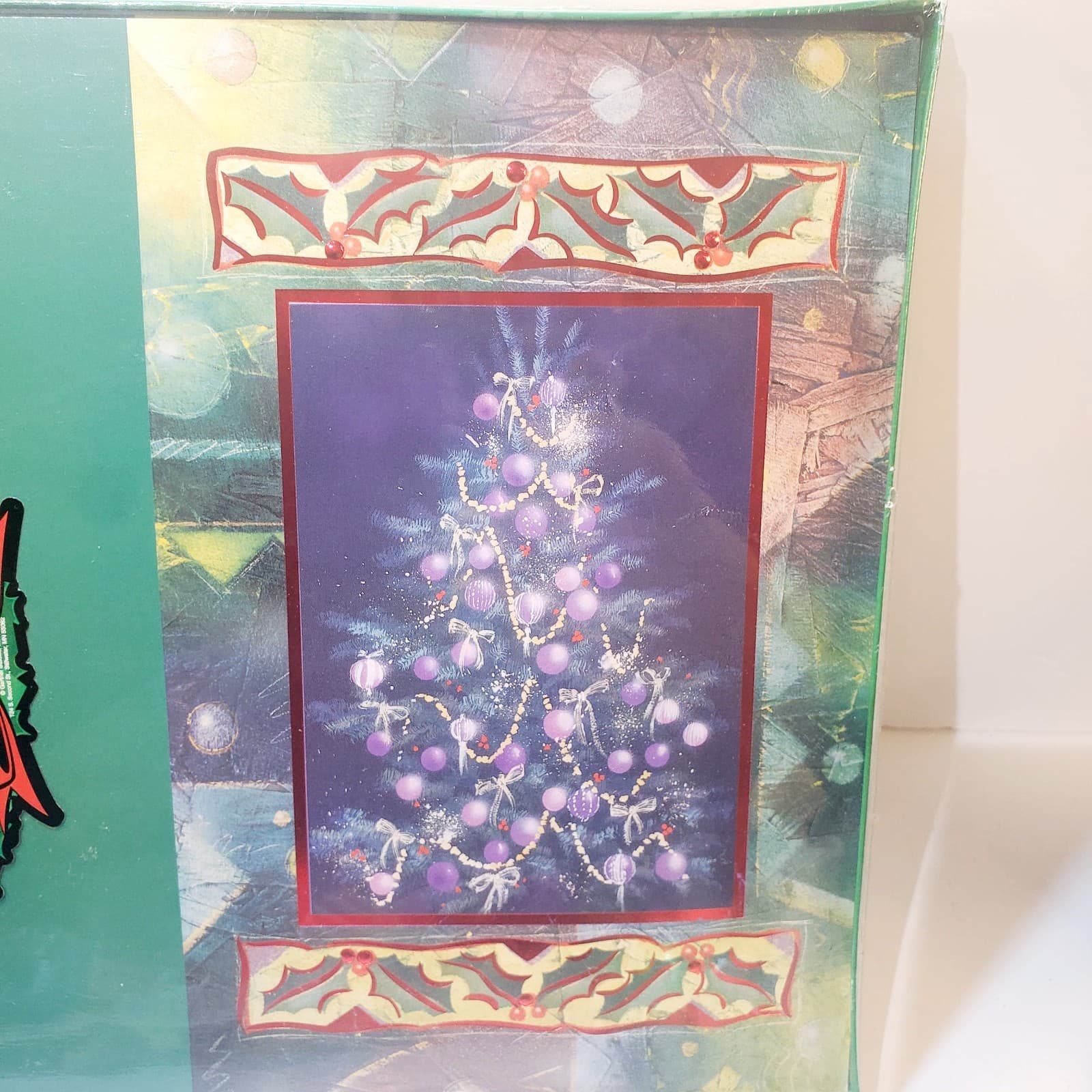 Gartner Studios Print Your Own Christmas Card Tree w Border 12 Count & Envelopes - Thumbnail 2