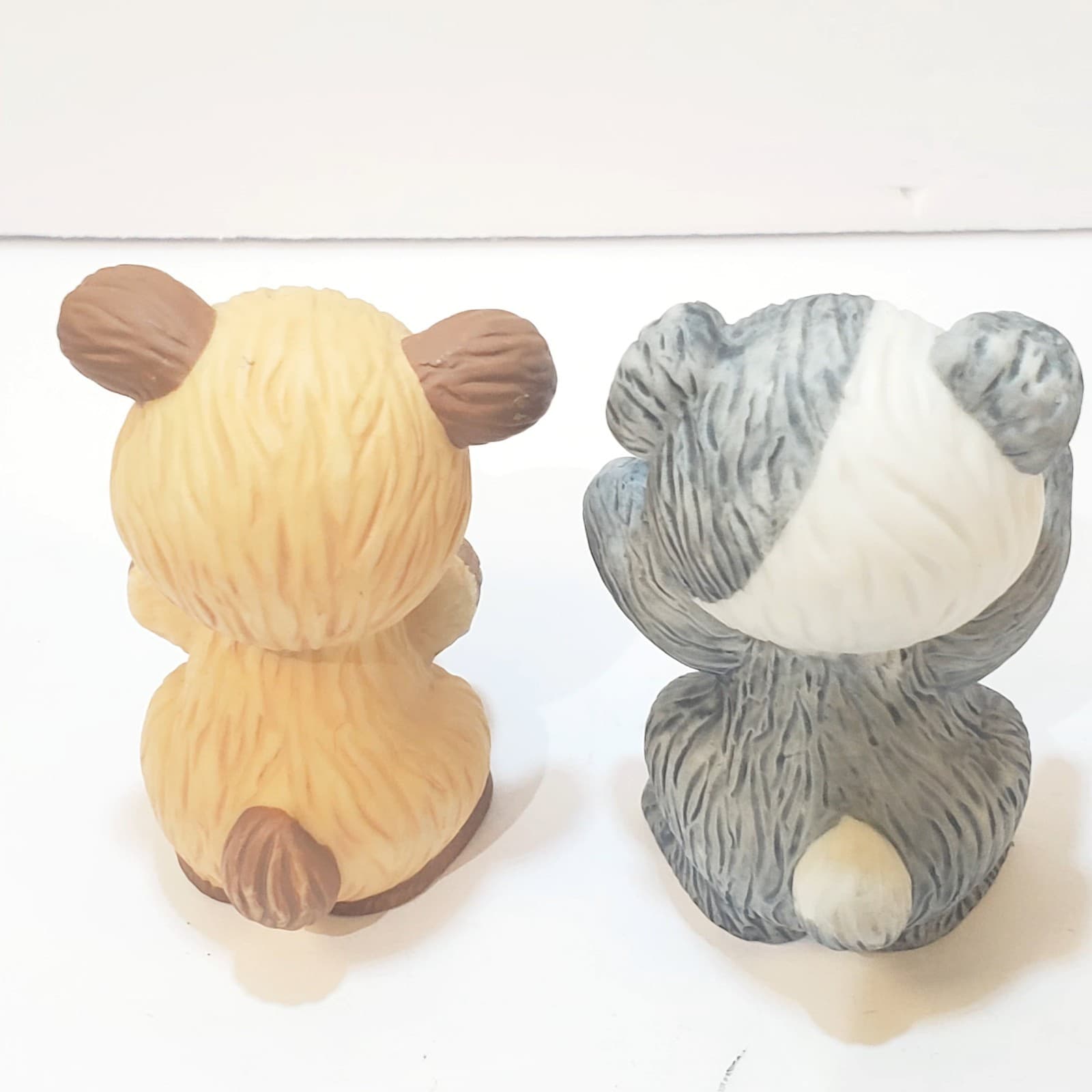 Lot of 2 Vtg Avon 1992 Porcelain Dogs Animals Best Buddies Figurine Figure 2.25" - Thumbnail 3