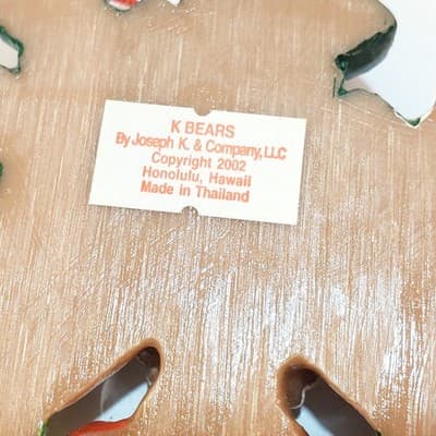 2 Vtg 2002 Joseph K & Co Maui Hawaii Christmas Ornament Santa Hula Girl Dolphin - Thumbnail 6