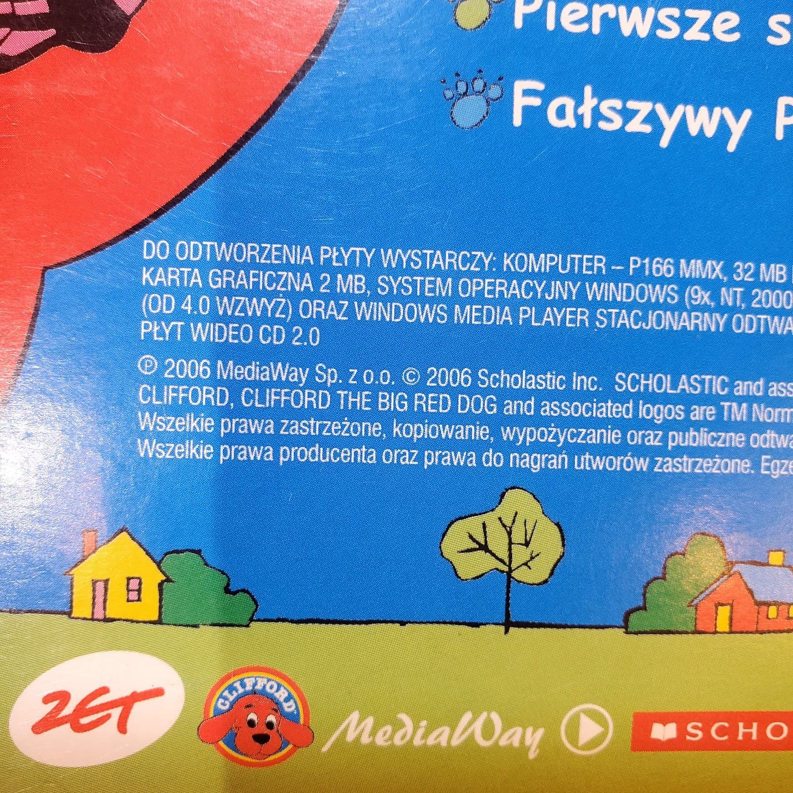 Clifford The Big Red Dog Polish Language Childrens Movie VCD Kids Movie Video CD - Thumbnail 4