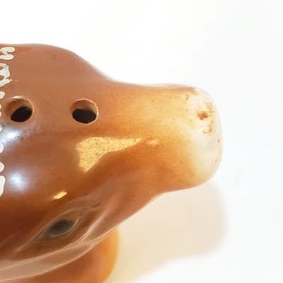 Vintage Buck & Doe Salt & Pepper Shakers Japan Sault Ste Marie Antlers Motel - Thumbnail 5