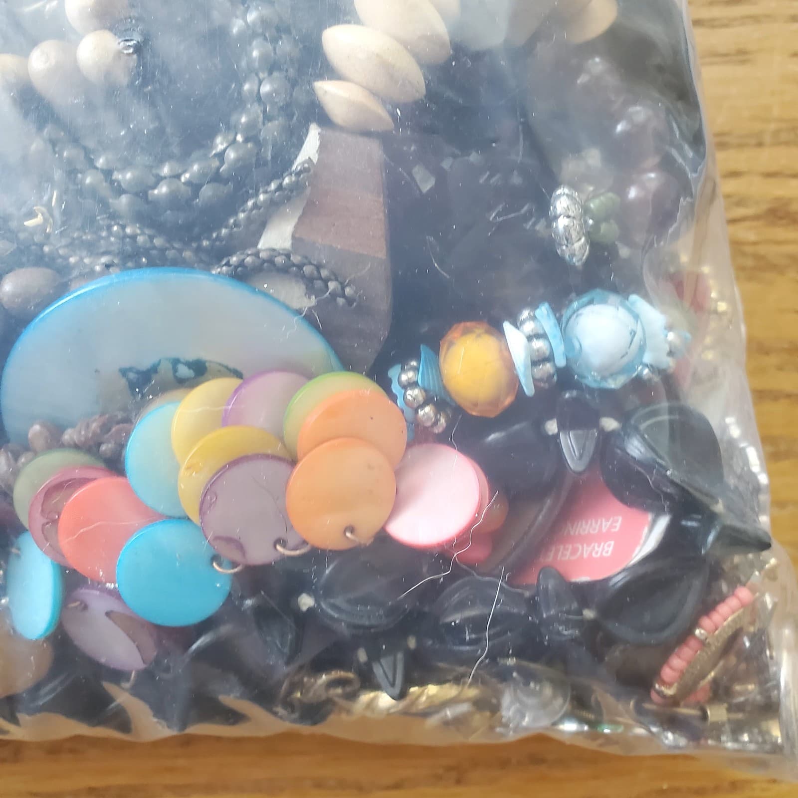 5+ LB SCRAP JUNK Jewelry Lot #104 Craft Harvest Repurpose Salvage Broken Vtg Now - Thumbnail 8