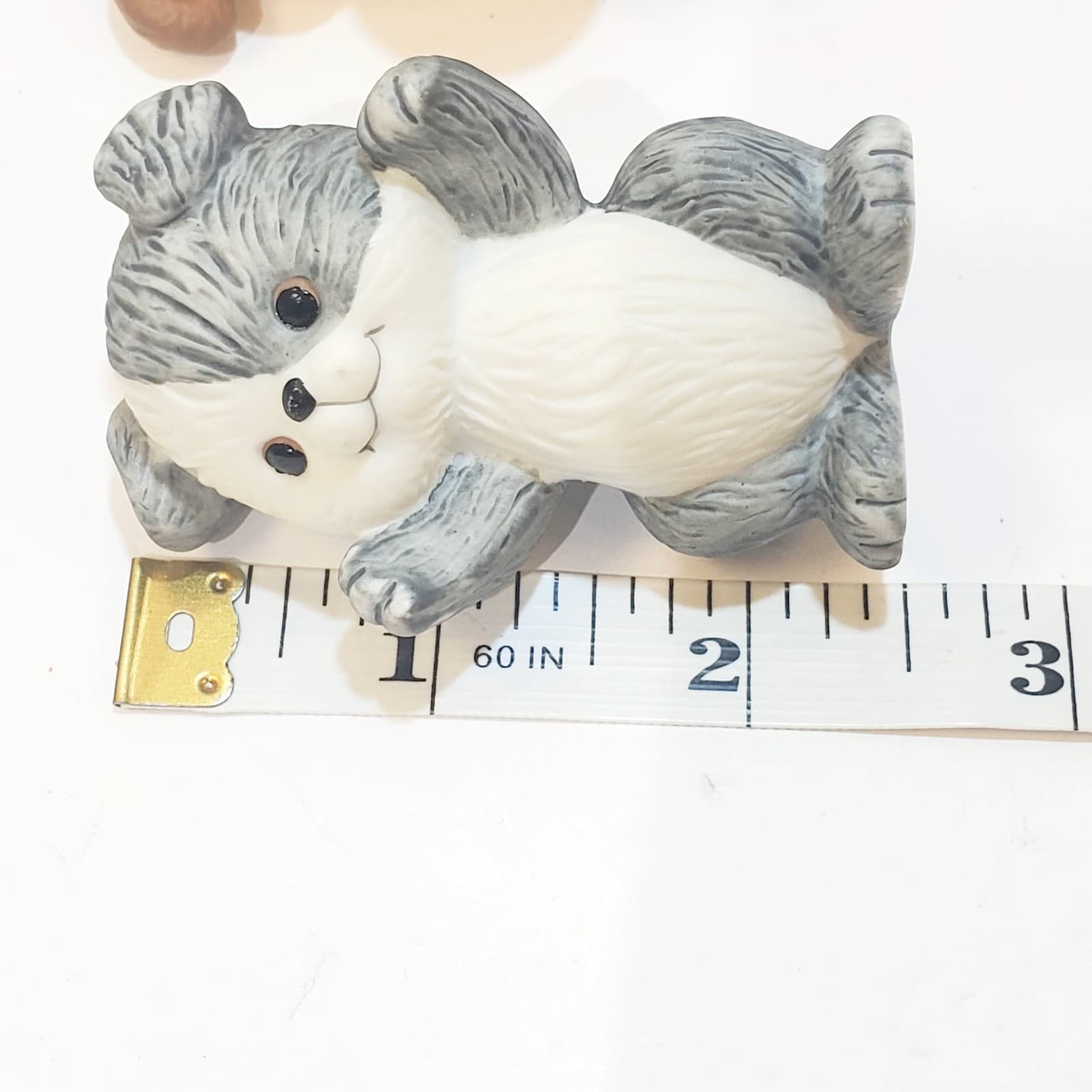 Lot of 2 Vtg Avon 1992 Porcelain Dogs Animals Best Buddies Figurine Figure 2.25" - Thumbnail 8