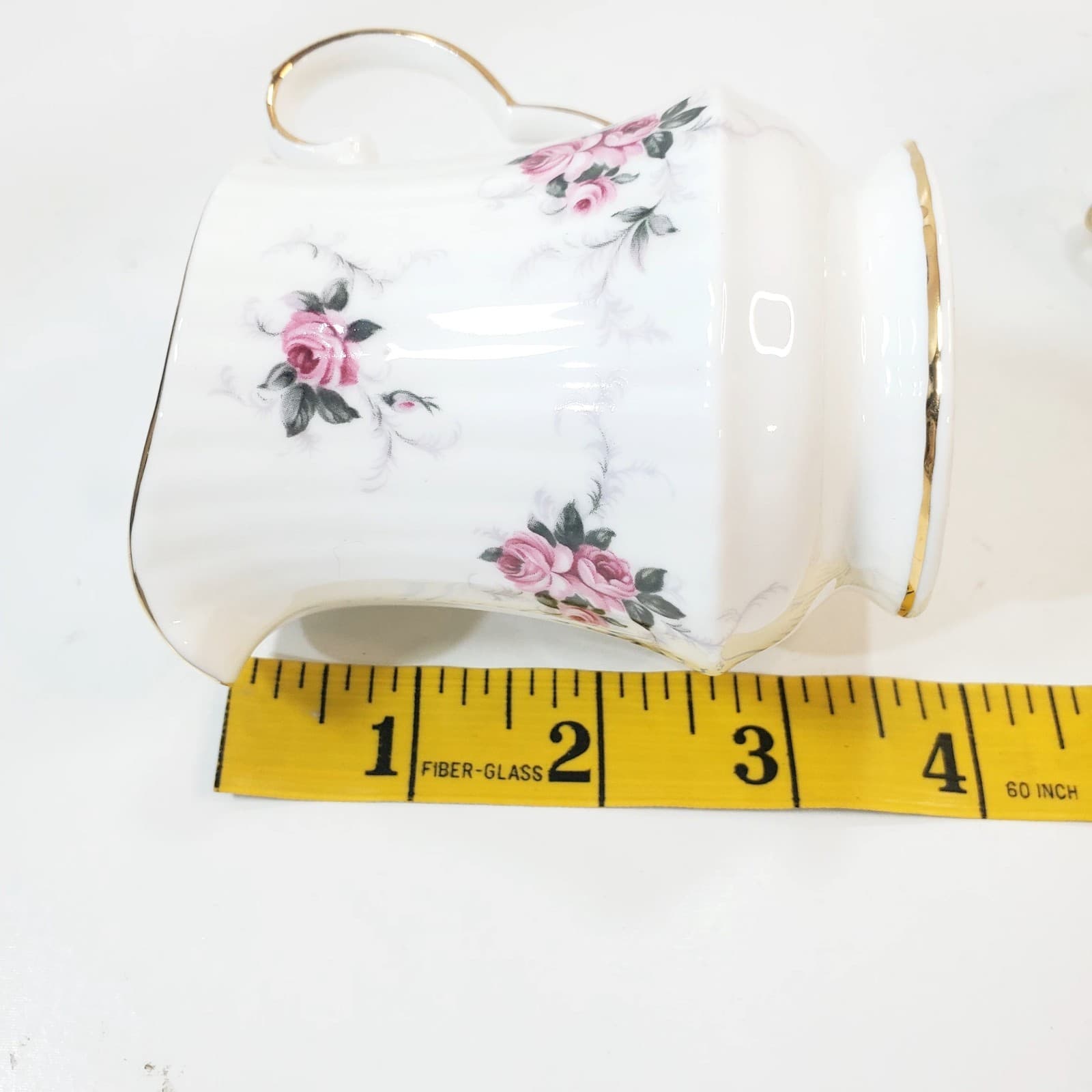 Princess House Hammersley Windsor Rose Fine Bone China Sugar Bowl & Creamer Set - Thumbnail 13