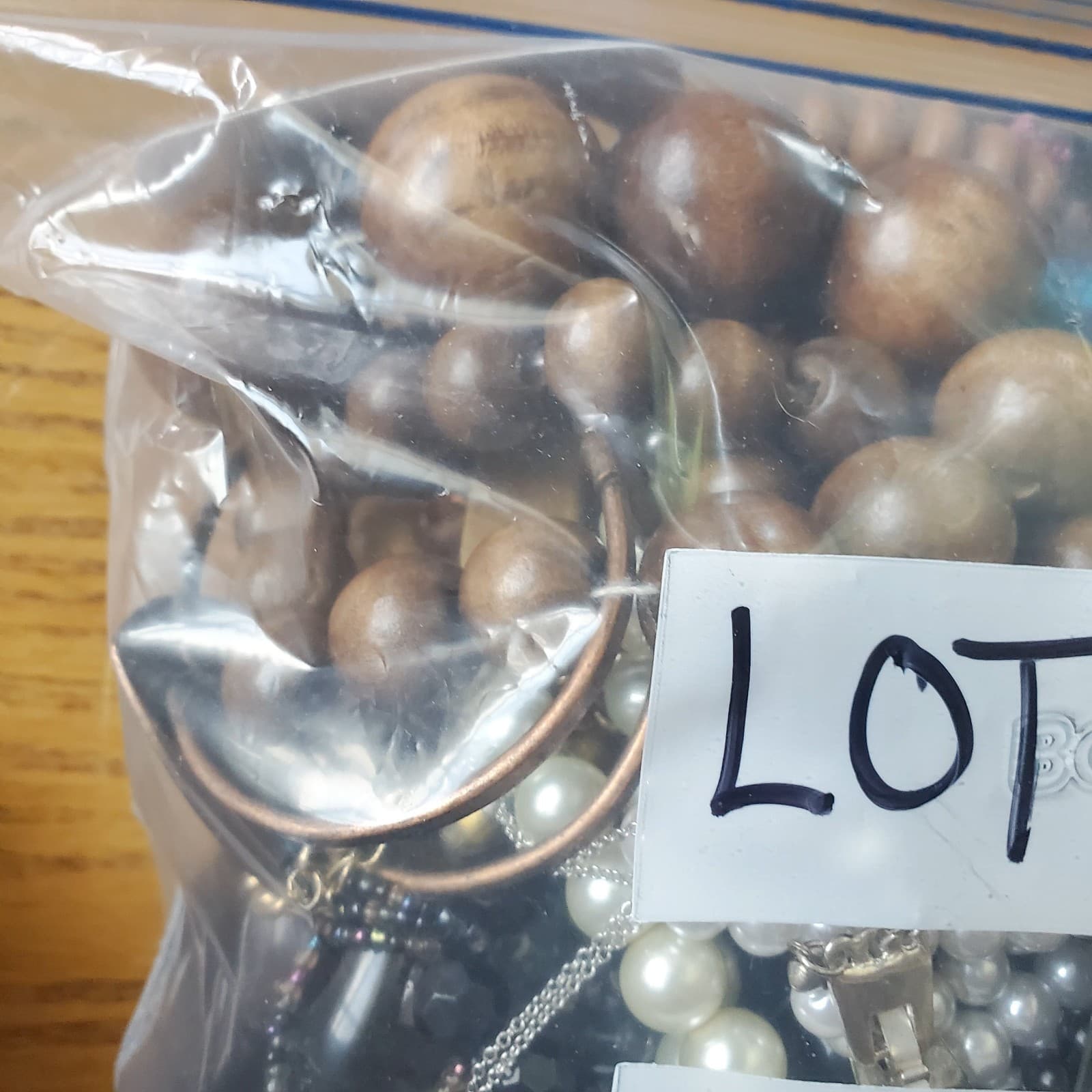 5+ LB SCRAP JUNK Jewelry Lot #104 Craft Harvest Repurpose Salvage Broken Vtg Now - Thumbnail 6