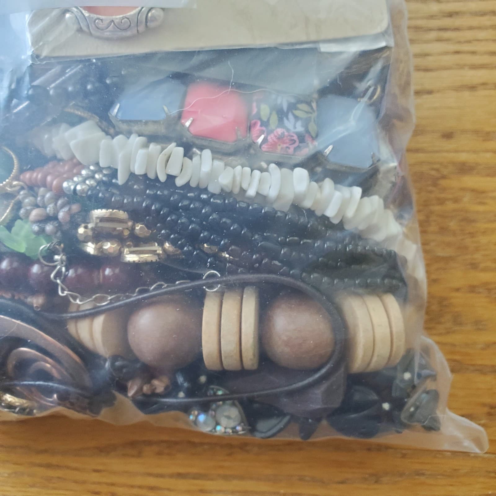 5+ LB SCRAP JUNK Jewelry Lot #104 Craft Harvest Repurpose Salvage Broken Vtg Now - Thumbnail 4