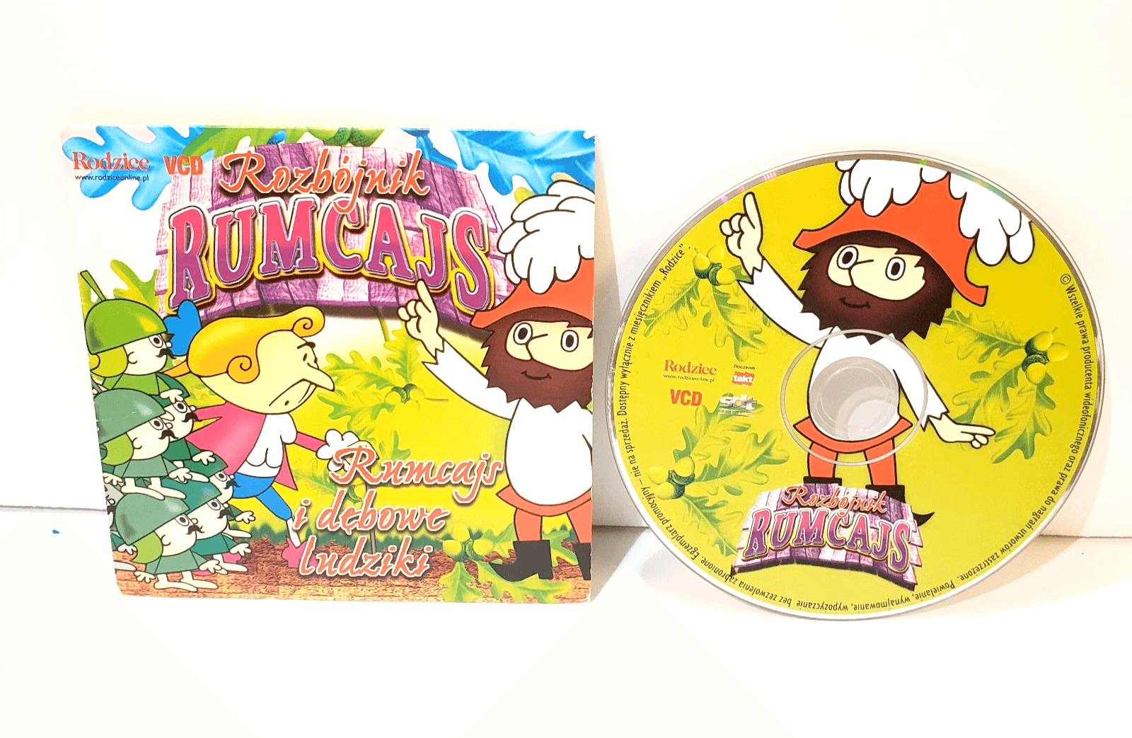 Rozbojnik Rumcajs Vtg Polish Language Childrens Movie VCD Kids Movie Video CD