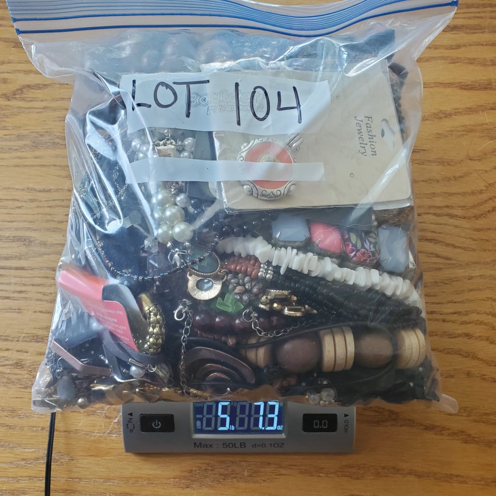 5+ LB SCRAP JUNK Jewelry Lot #104 Craft Harvest Repurpose Salvage Broken Vtg Now
