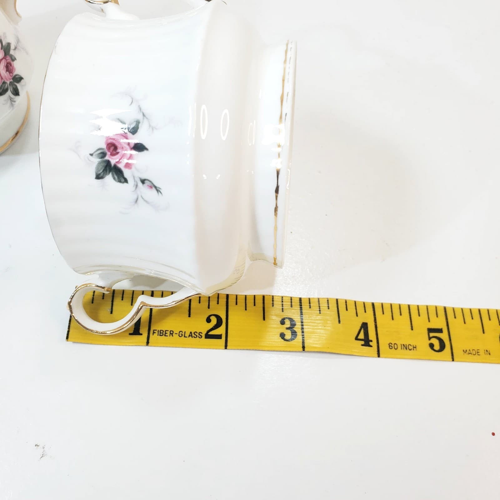 Princess House Hammersley Windsor Rose Fine Bone China Sugar Bowl & Creamer Set - Thumbnail 16