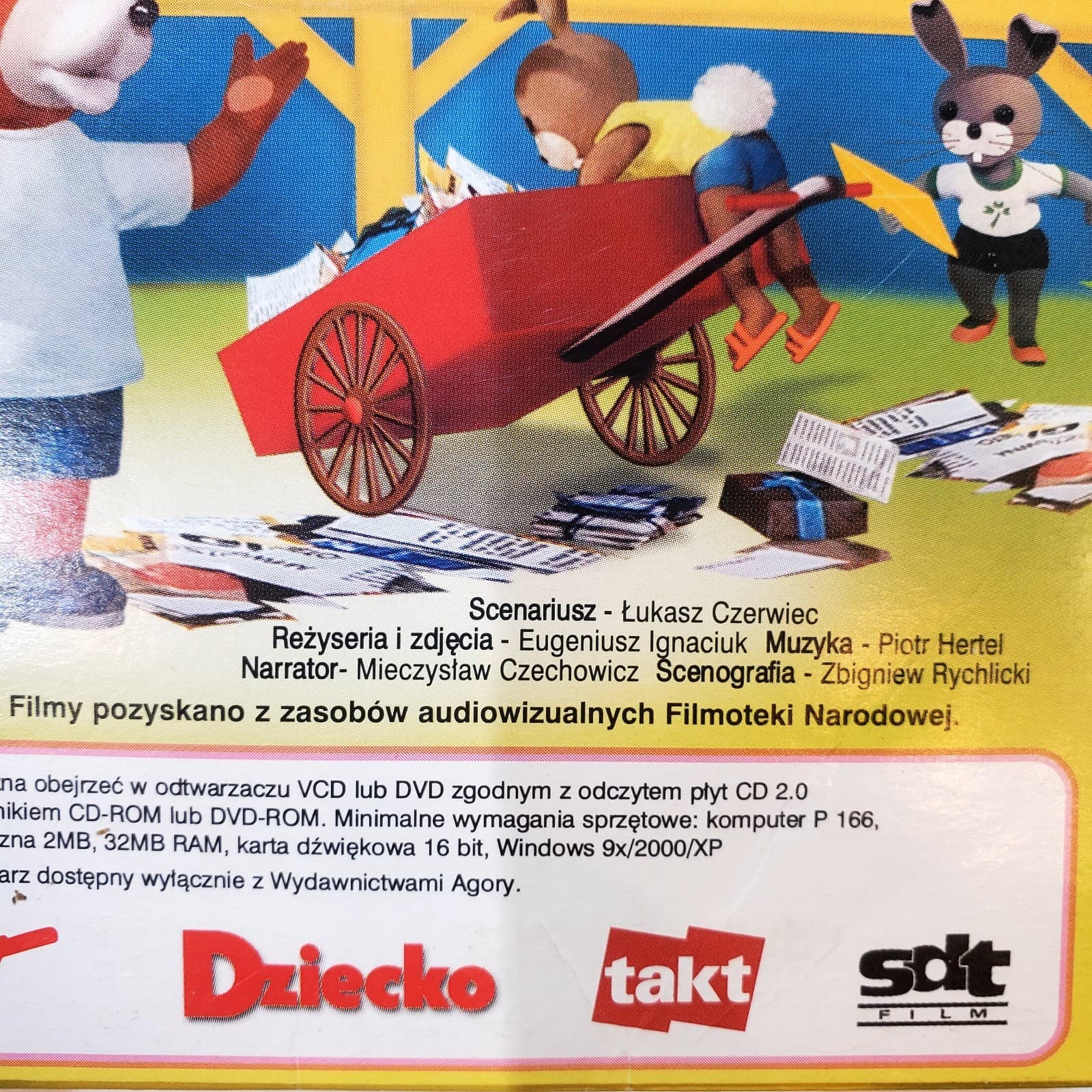 Przygody Misia Uszatka Polish Language Childrens Movie VCD Kids Movie Video CD - Thumbnail 6