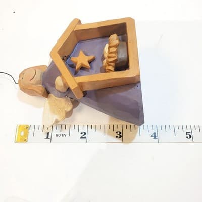 Blossom Bucket Christmas Angel Nativity Baby Jesus 2011 Ornament B. Lloyd - Thumbnail 7