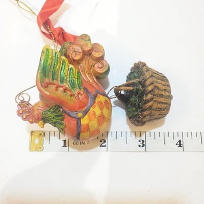 Kirkland 12 Days of Christmas Ornaments 2 turtle doves & French Hen Replacement - Thumbnail 5