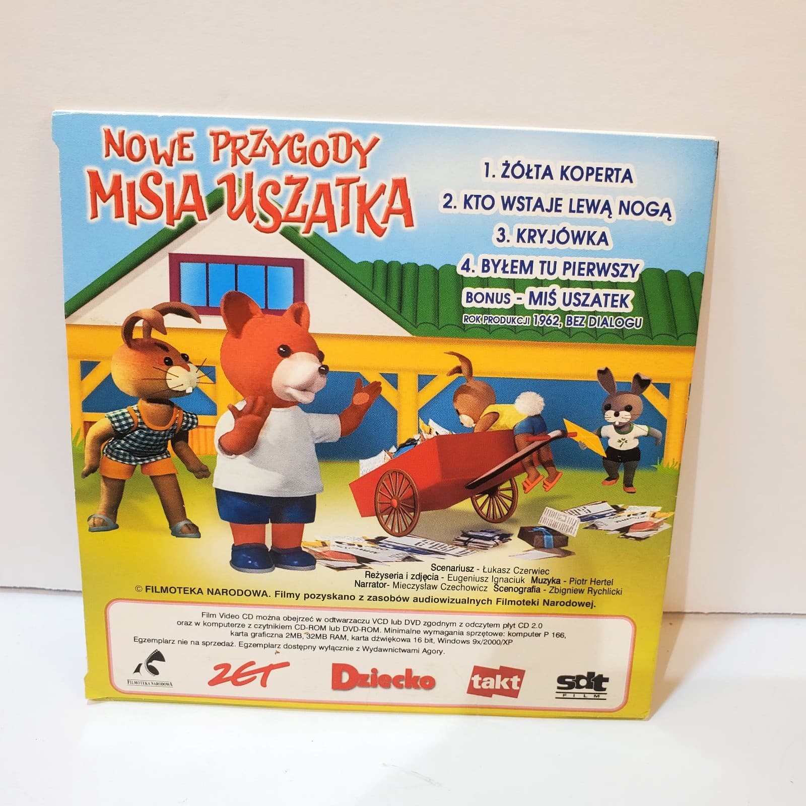 Przygody Misia Uszatka Polish Language Childrens Movie VCD Kids Movie Video CD - Thumbnail 3