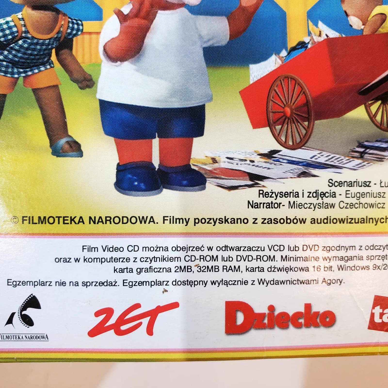 Przygody Misia Uszatka Polish Language Childrens Movie VCD Kids Movie Video CD - Thumbnail 5