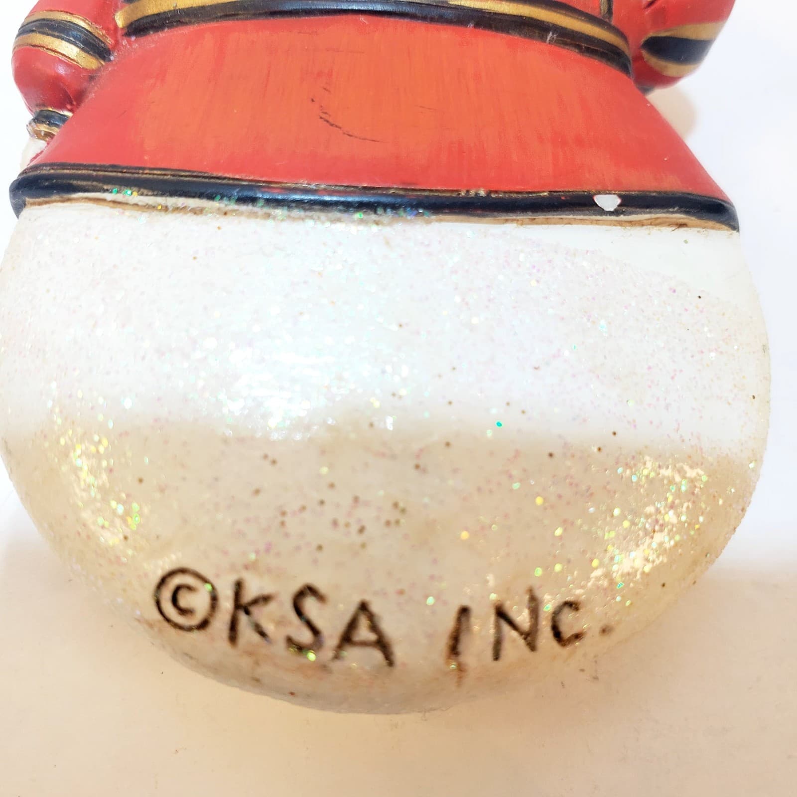 Kurt S Adler England Snowman Christmas Ornament Beefeater British Guard Resin - Thumbnail 5
