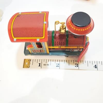 Hallmark Keepsake Ornament Tin Yuletide Locomotive Collectors Series Train 1994 - Thumbnail 7