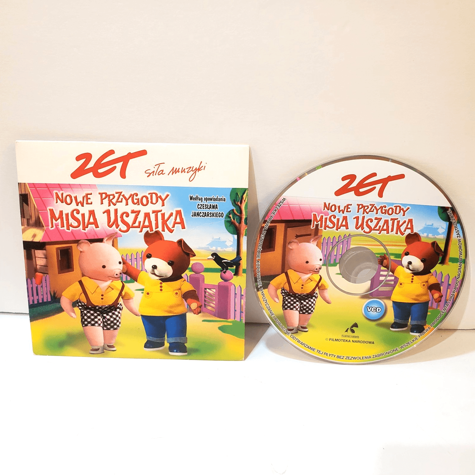 Przygody Misia Uszatka Polish Language Childrens Movie VCD Kids Movie Video CD