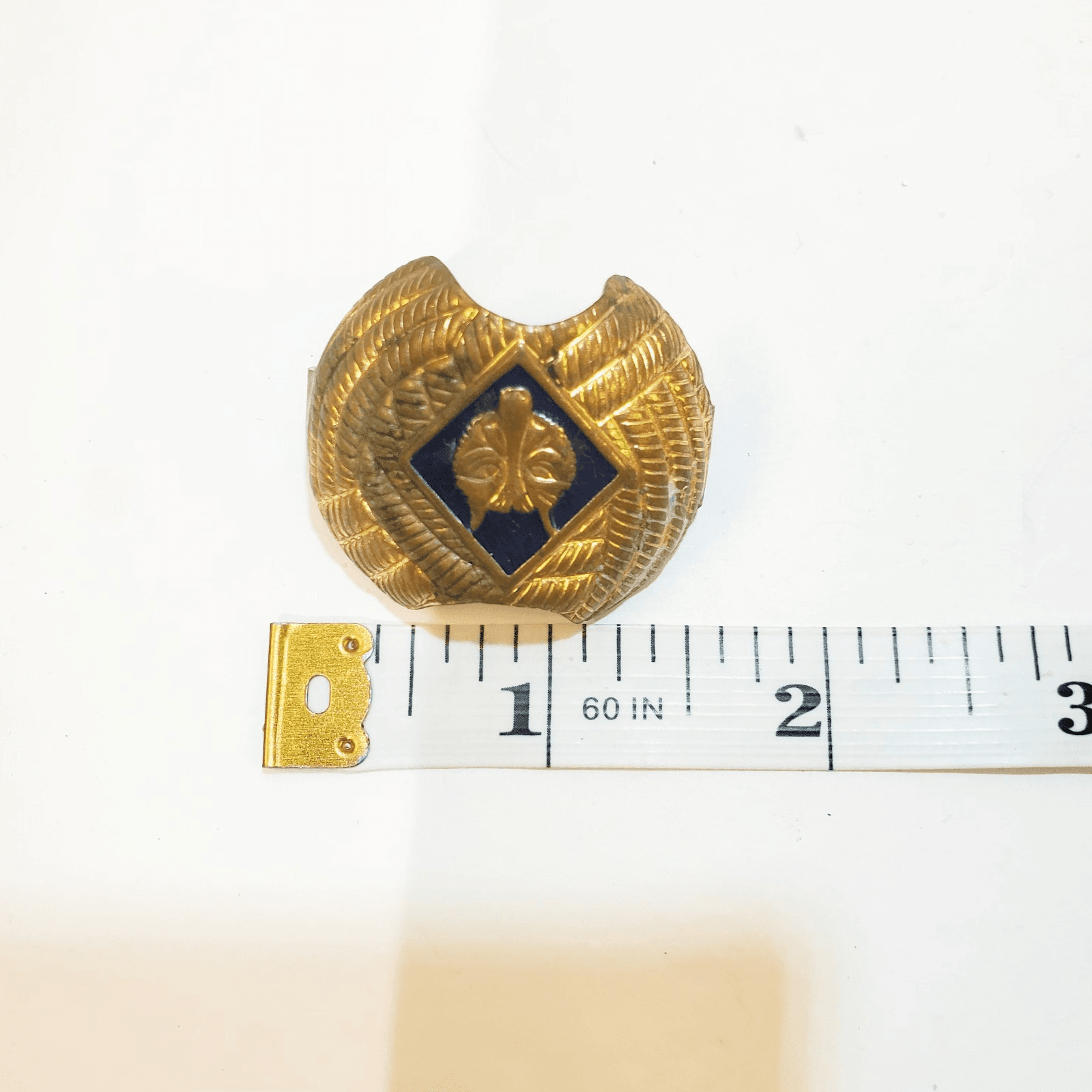 Vtg Boy Scouts BSA Webelos Tri-Color Ribbon 12 Merit Badge Pins & 2 Scarf Slides - Thumbnail 10