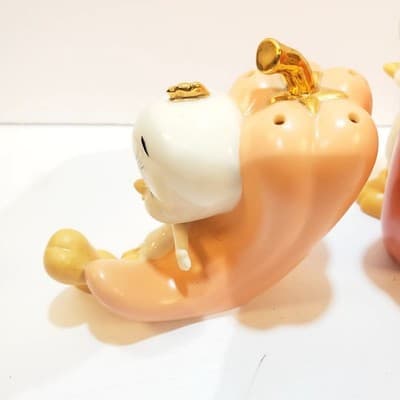 Vintage Lenox Tweety Bird with Hot Chili Peppers Salt & Pepper Shaker Set S03 - Thumbnail 8