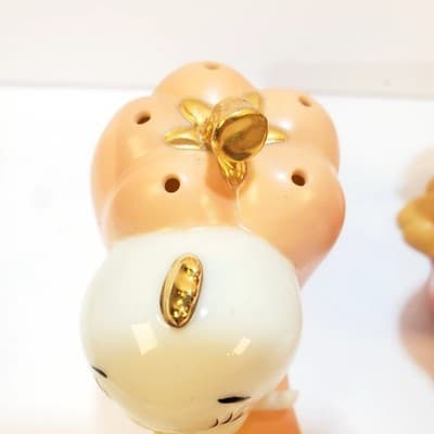 Vintage Lenox Tweety Bird with Hot Chili Peppers Salt & Pepper Shaker Set S03 - Thumbnail 9
