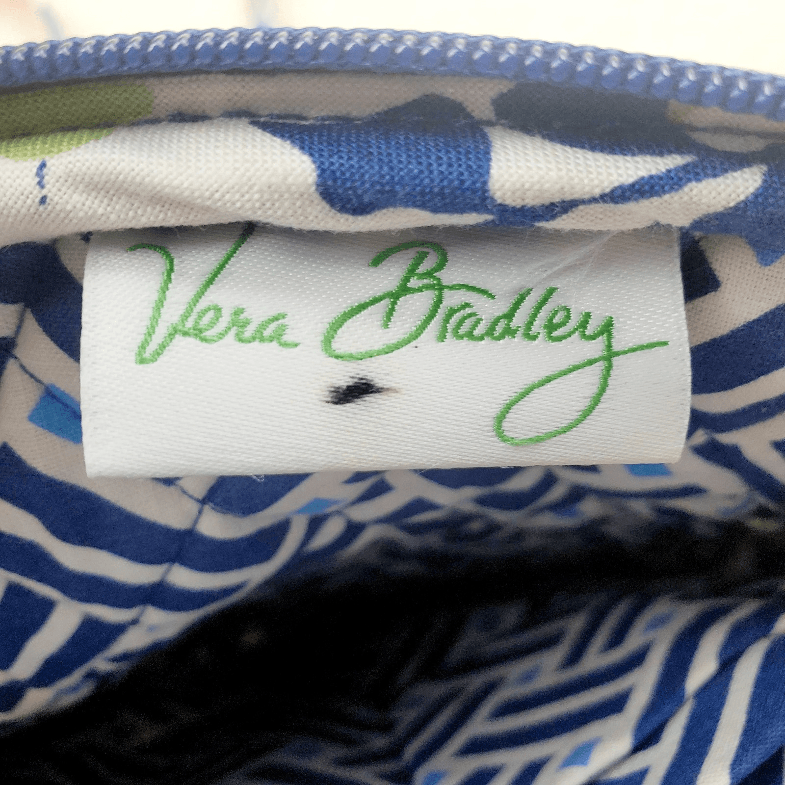 Vera Bradley Hipster Crossbody Bag Floral Pattern Red White Pink Blue 8" x 6" - Thumbnail 7