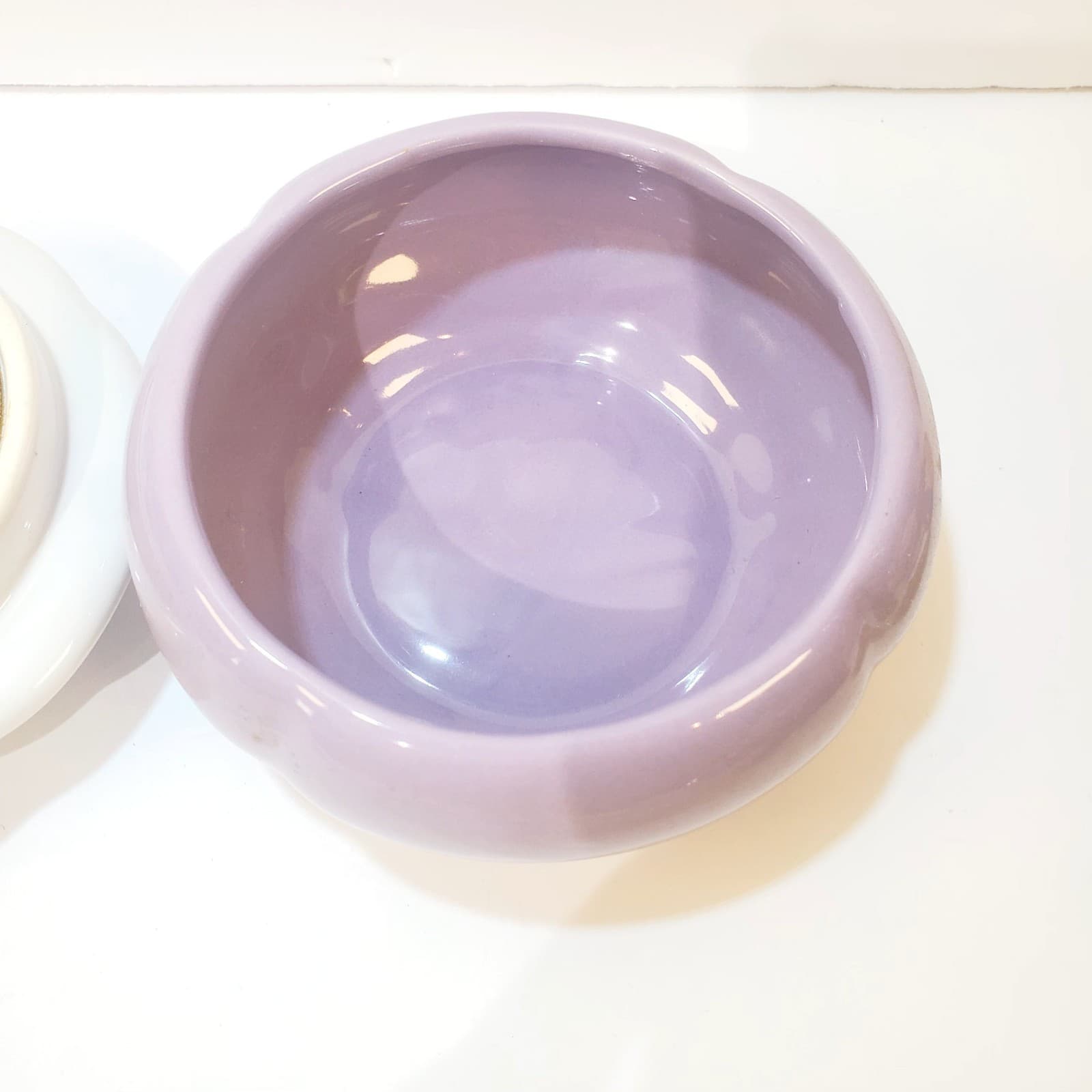 San Francisco Music Box Co Ceramic Ceramic Bowl W/Lid Somewhere Out There VIDEO - Thumbnail 3