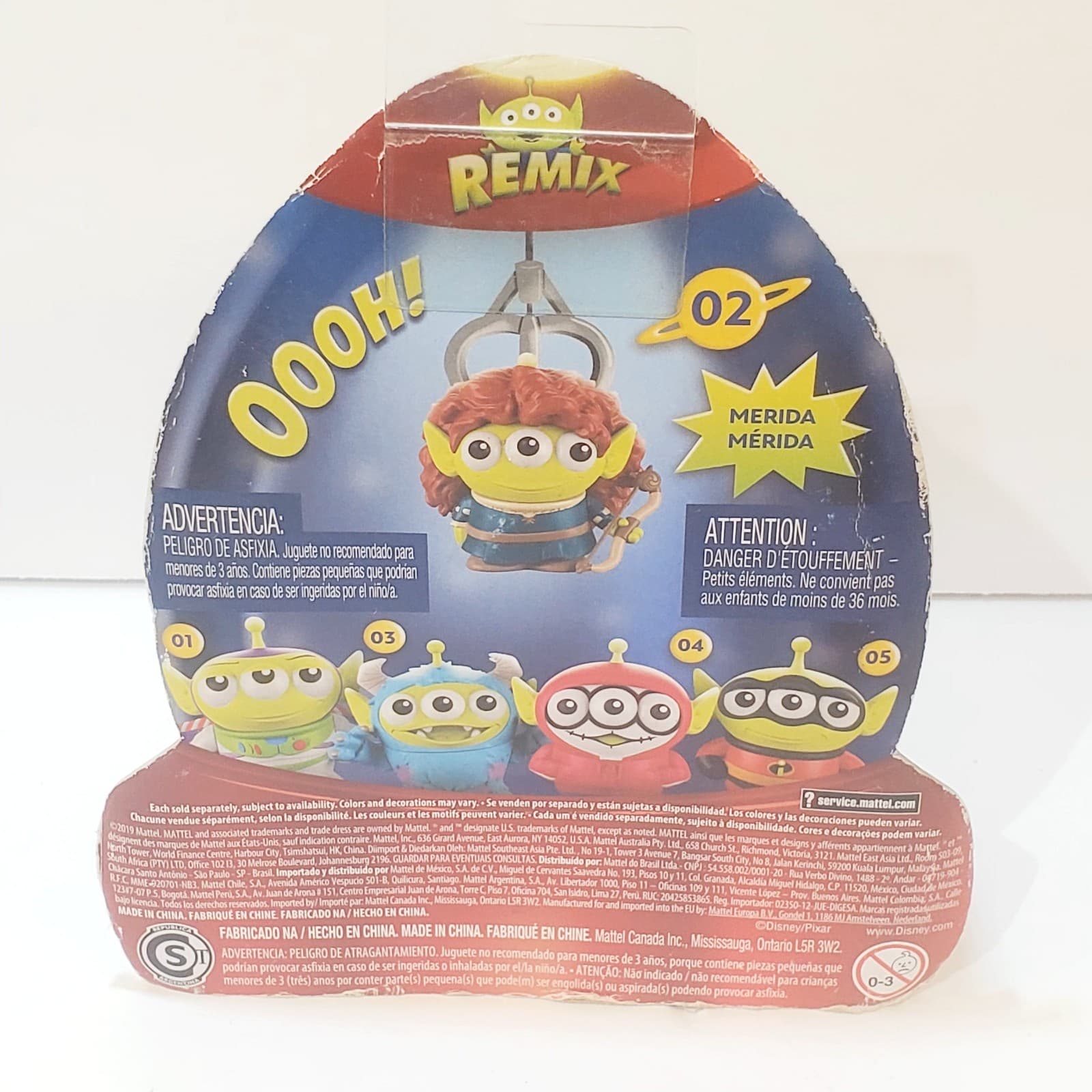 Mattel Disney Pixar Alien Remix Merida from Brave Limited Release 2020 - Thumbnail 5