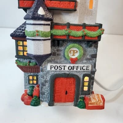 Vtg 1992 Dept 56 Post Office North Pole Series Christmas Village #56235 Retired - Thumbnail 8