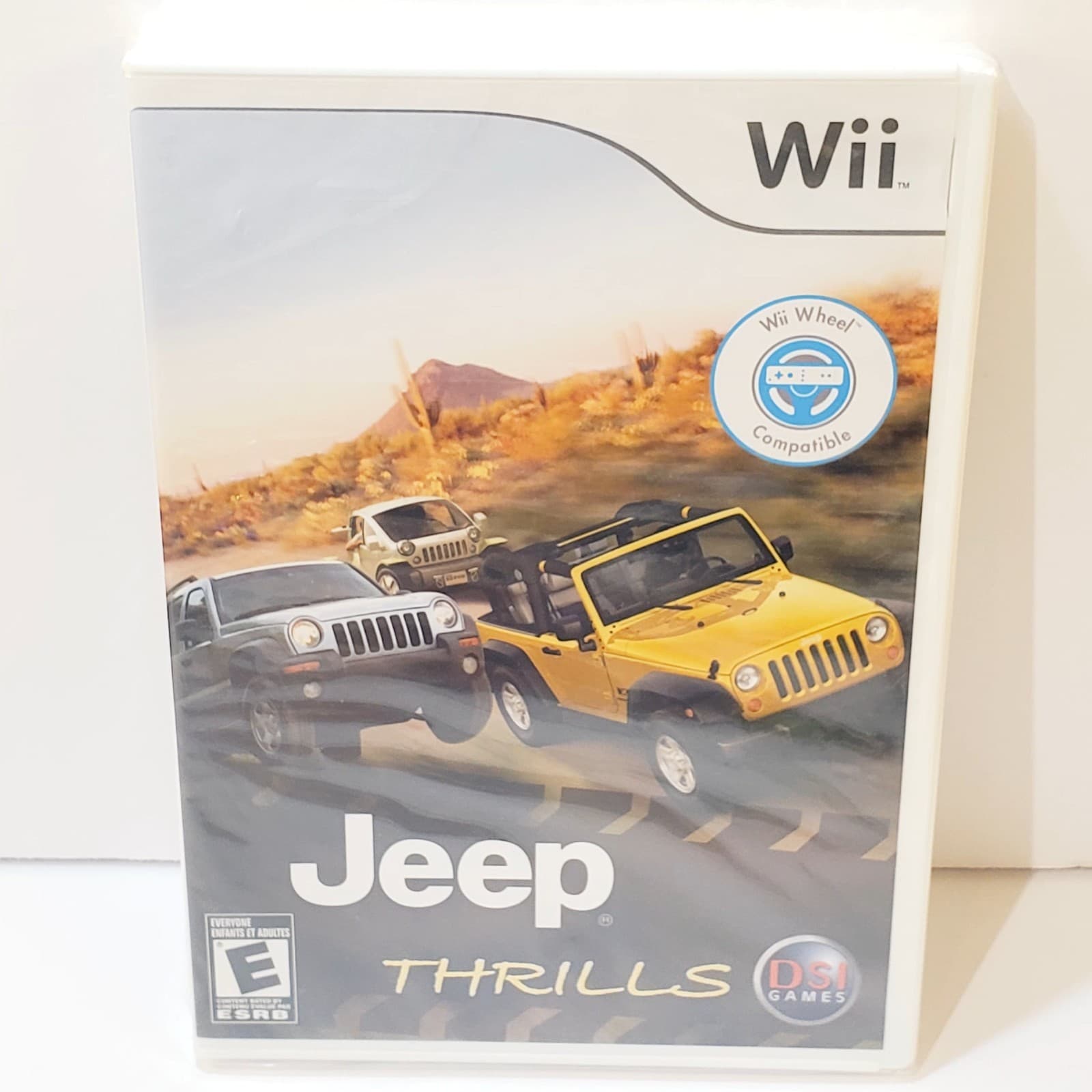 Jeep Thrills (Nintendo Wii, 2008) Brand New Sealed Racing Action