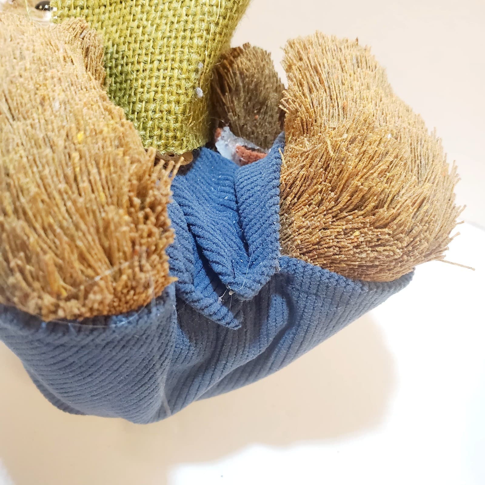Bear Forest Animal Bristle Straw Bottle Brush Sitting Glasses Reading Home Decor - Thumbnail 6
