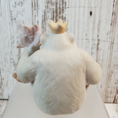Vtg Enesco 1989 Samuel J Butcher Gorilla Ape & Bird To My Favorite Fan Figurine - Thumbnail 3