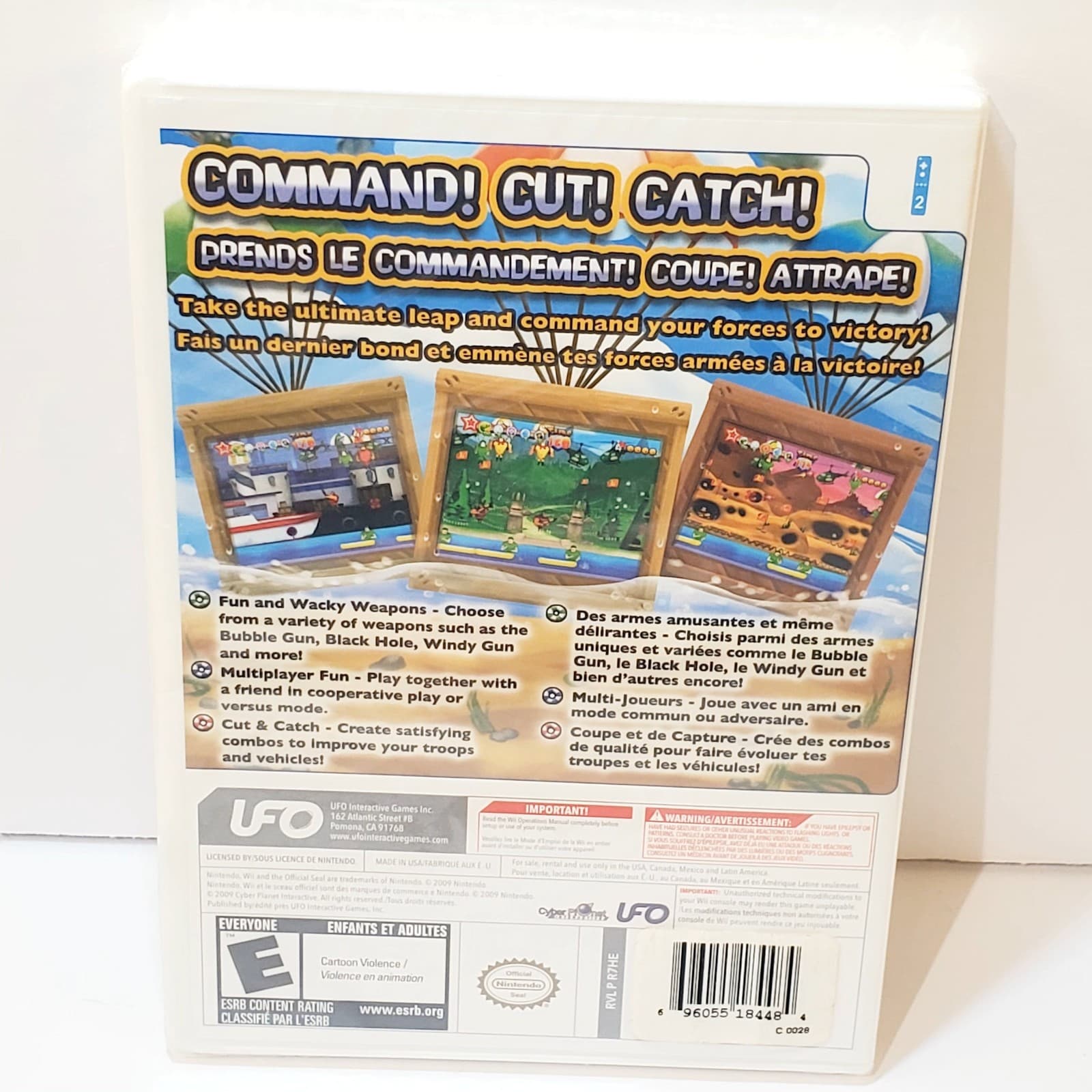 Army Rescue (Nintendo Wii, 2009) Arcade Shooter Game Sealed NEW - Thumbnail 2