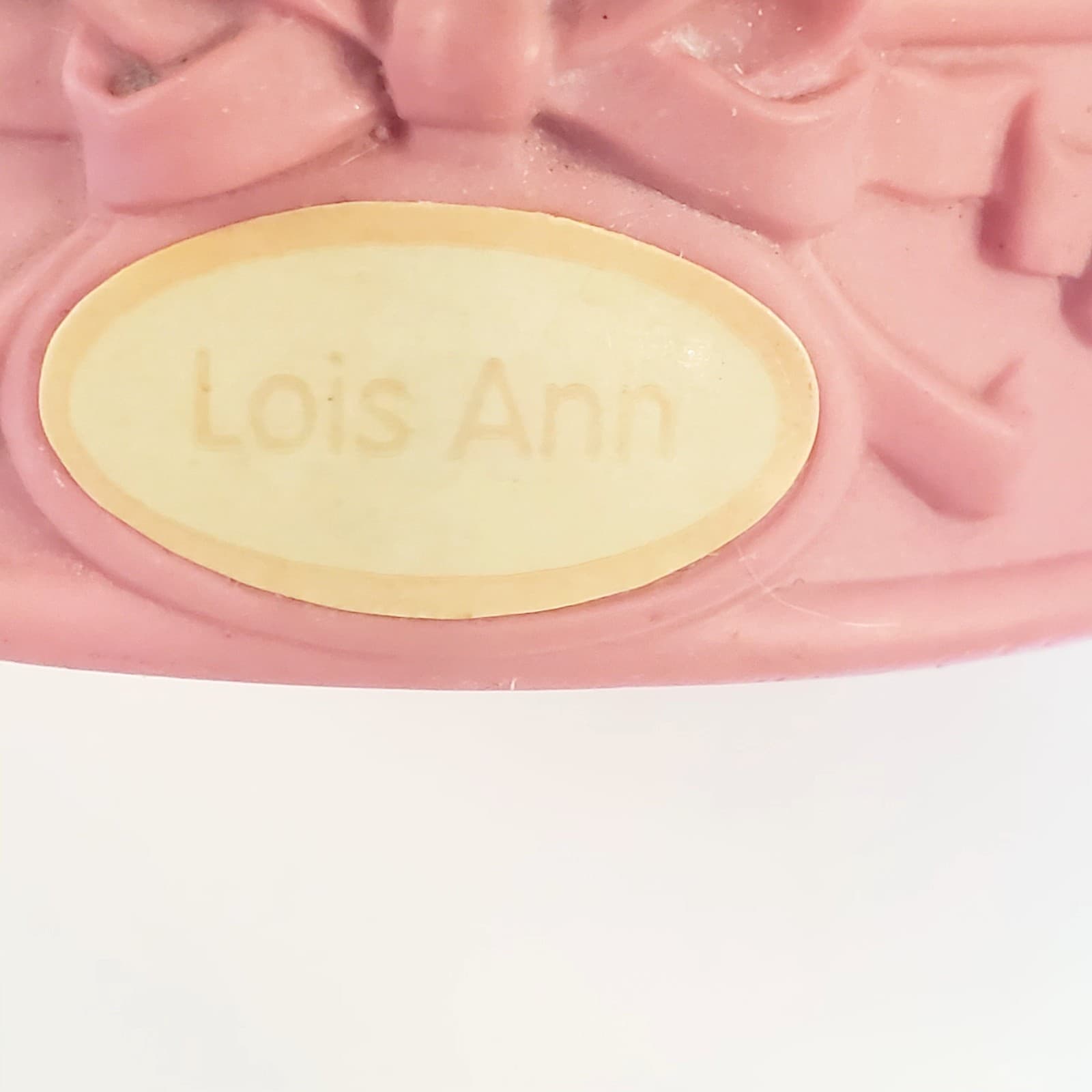 Vintage 1994 Cabbage Patch Kids PVC Figure Lois Ann on Chair Bed w/ Teddy Bear - Thumbnail 8
