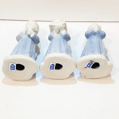 Set Of 3 Vintage Roman Angel Children Choir Figurines Porcelain Christmas - Thumbnail 9