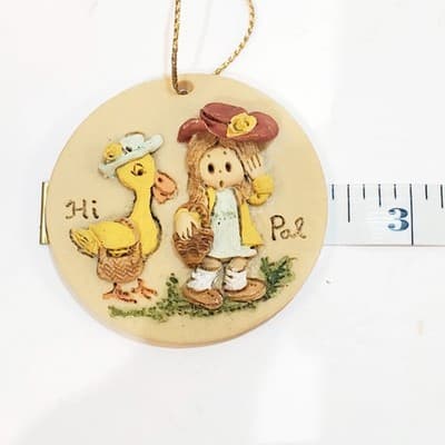 Vintage Lot of 3 LaBerge 90' s Limited Edition Christmas Ornaments , Friends - Thumbnail 9