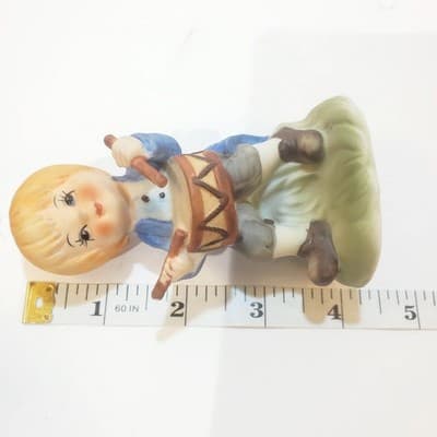 Vintage 1974 Albert E Price Drummer Boy Patriot Figurine Figure Japan - Thumbnail 8