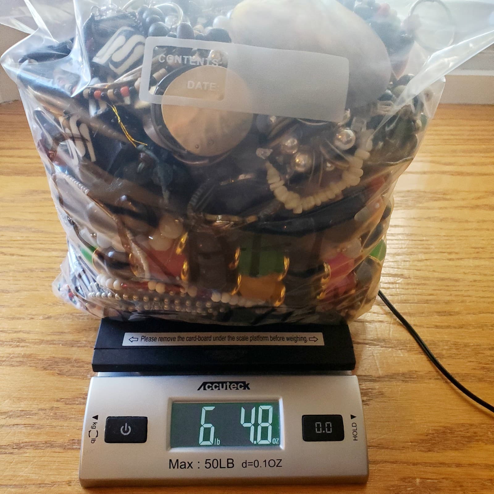 6+ LB SCRAP JUNK Jewelry Lot #704 Craft Harvest Repurpose Salvage Broken Vtg Now