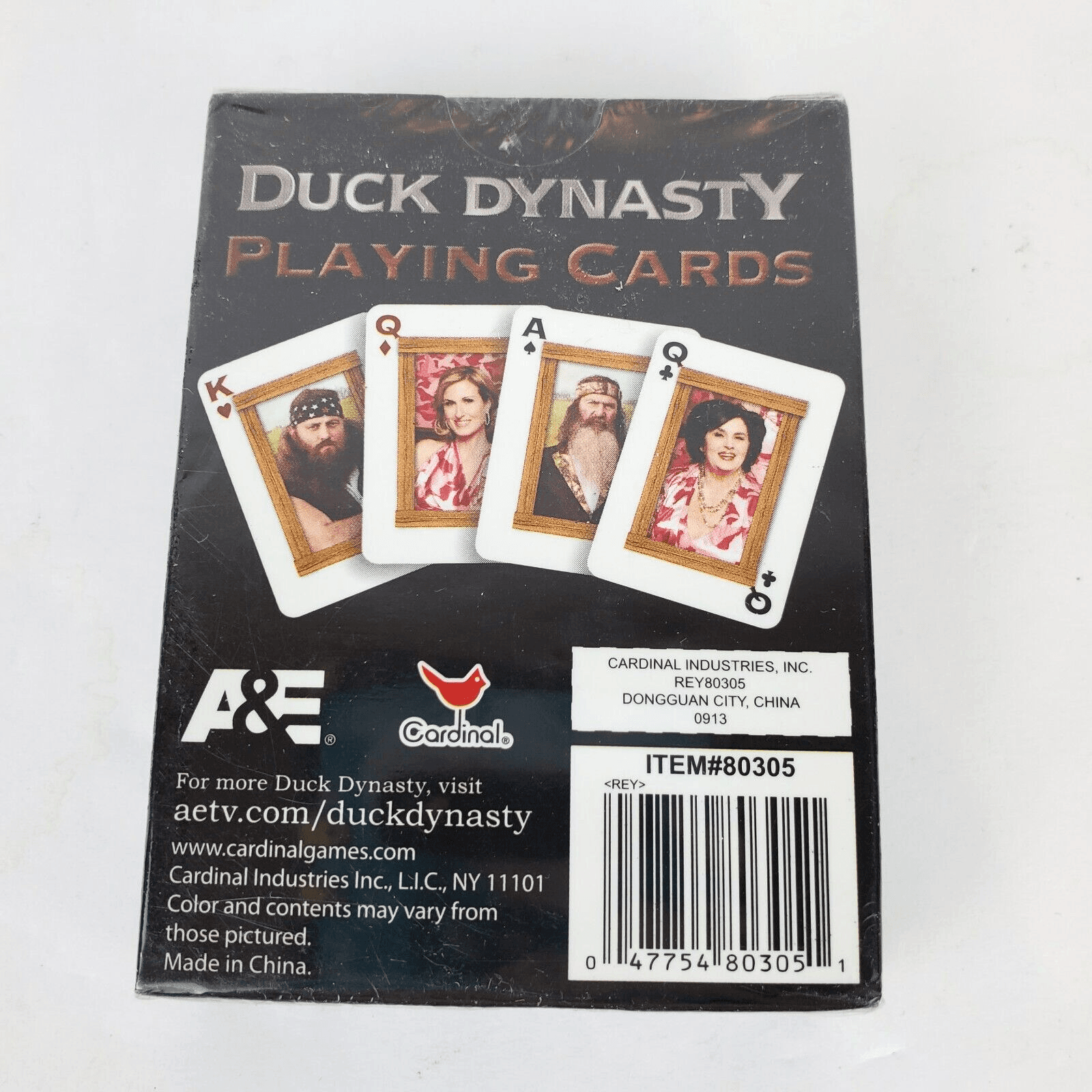 Cardinal Playing Cards Duck Dynasty Uncle Si Willie Phil Jase & More New Sealed - Thumbnail 2